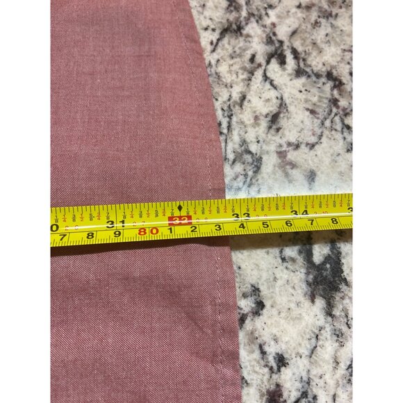 Wrangler Authentics XL Mens Shirt Pink Button-Up Chest Pockets Gorpcore Workwear - Picture 8 of 8